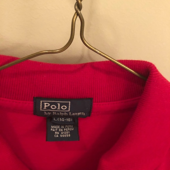 Three youth Ralph Lauren knit three button shirts - Picture 4 of 7